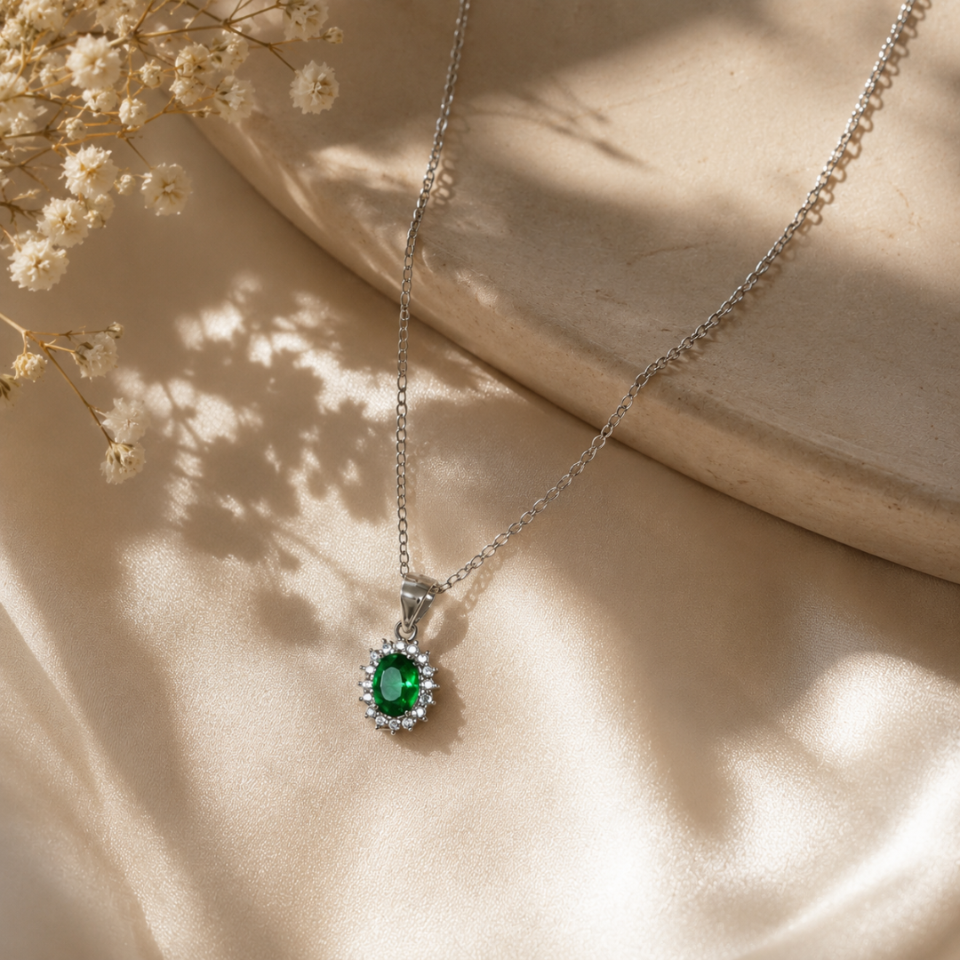Green Stone Necklace