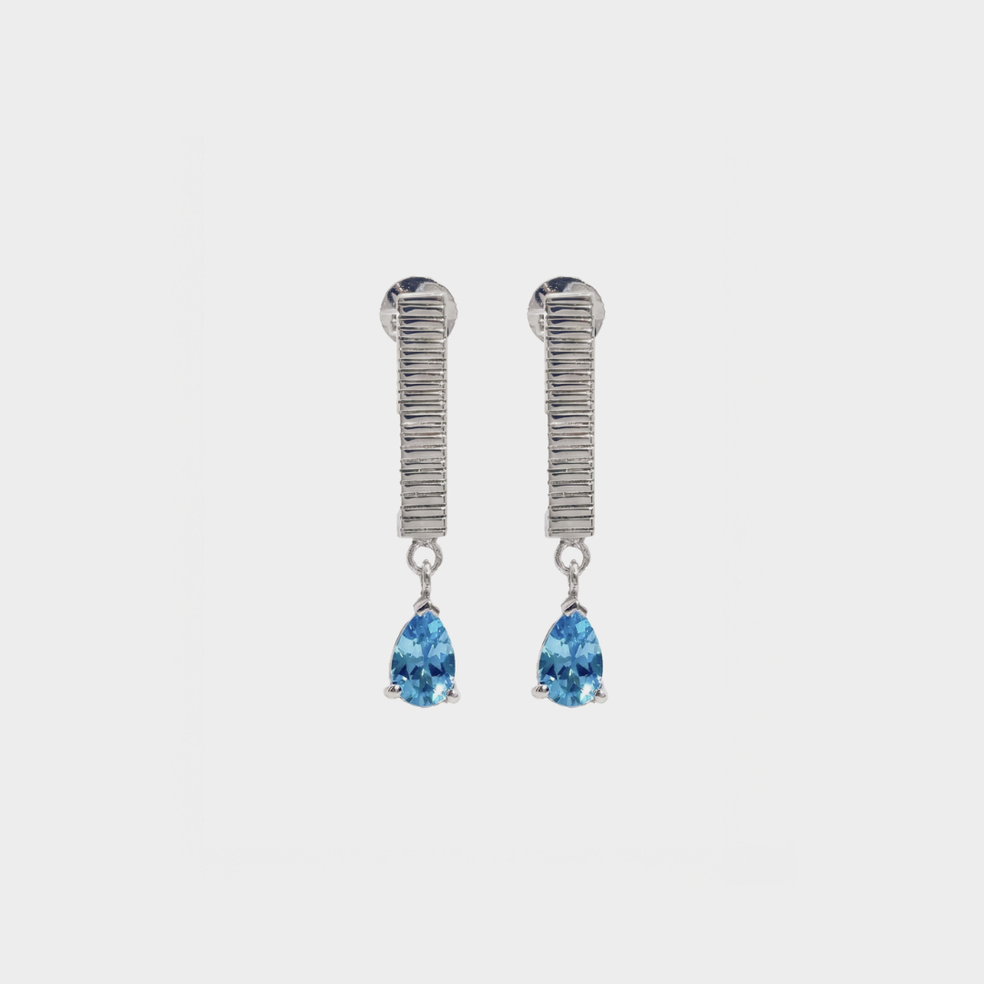 Tiva Blue Topaz Drops