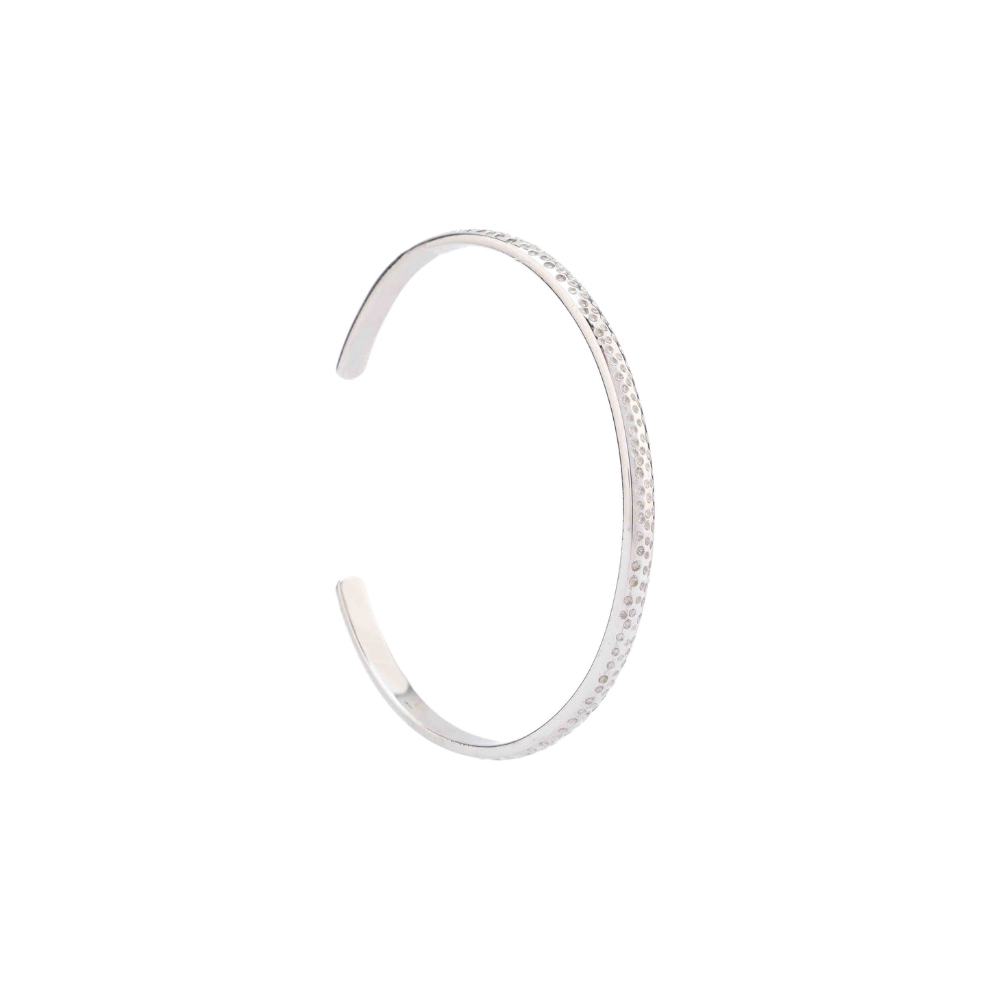 Side angle of this stunning cuff by Stoned jewelry