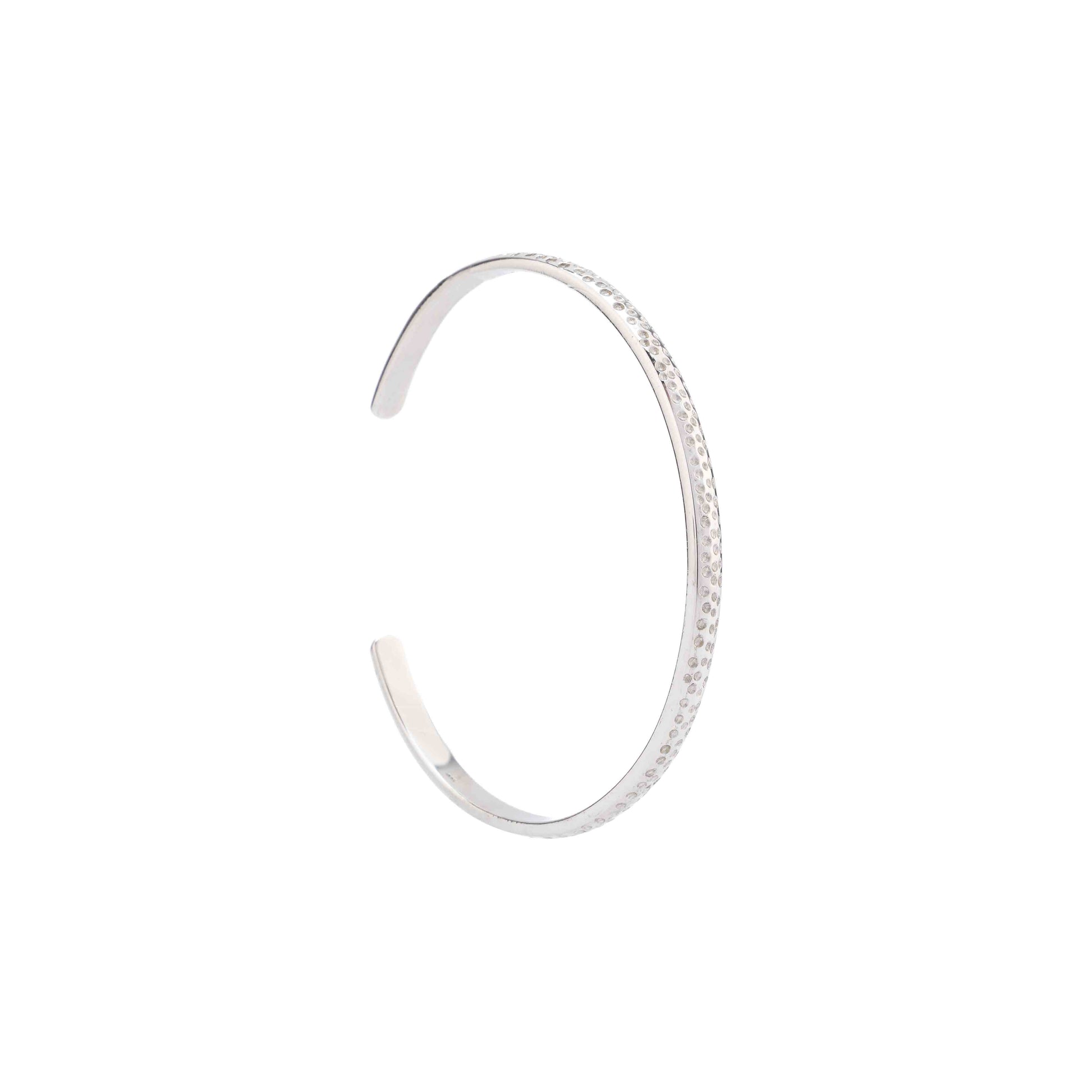 Side angle of this stunning cuff by Stoned jewelry