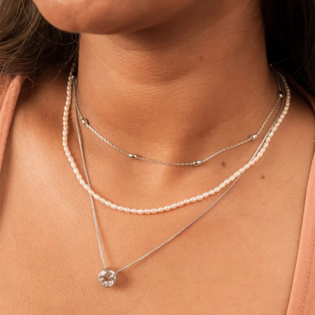 Beaded Orbit Necklace