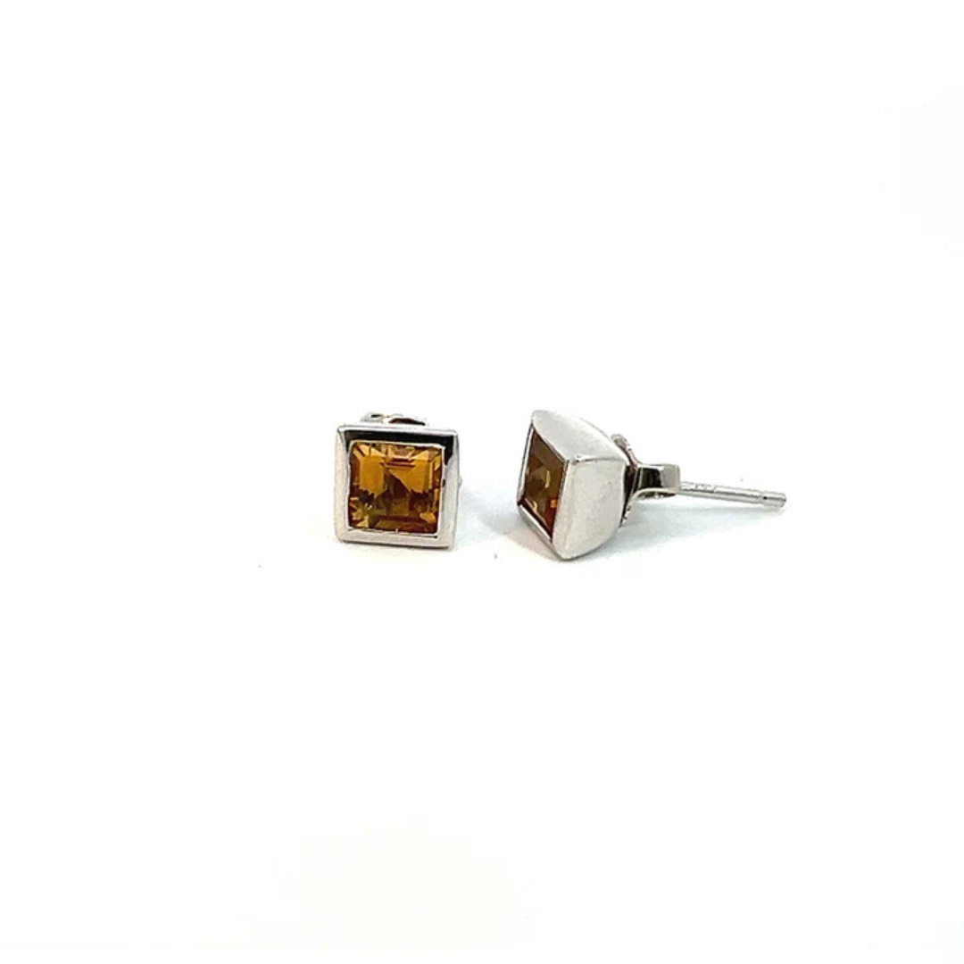 Citrine Studs