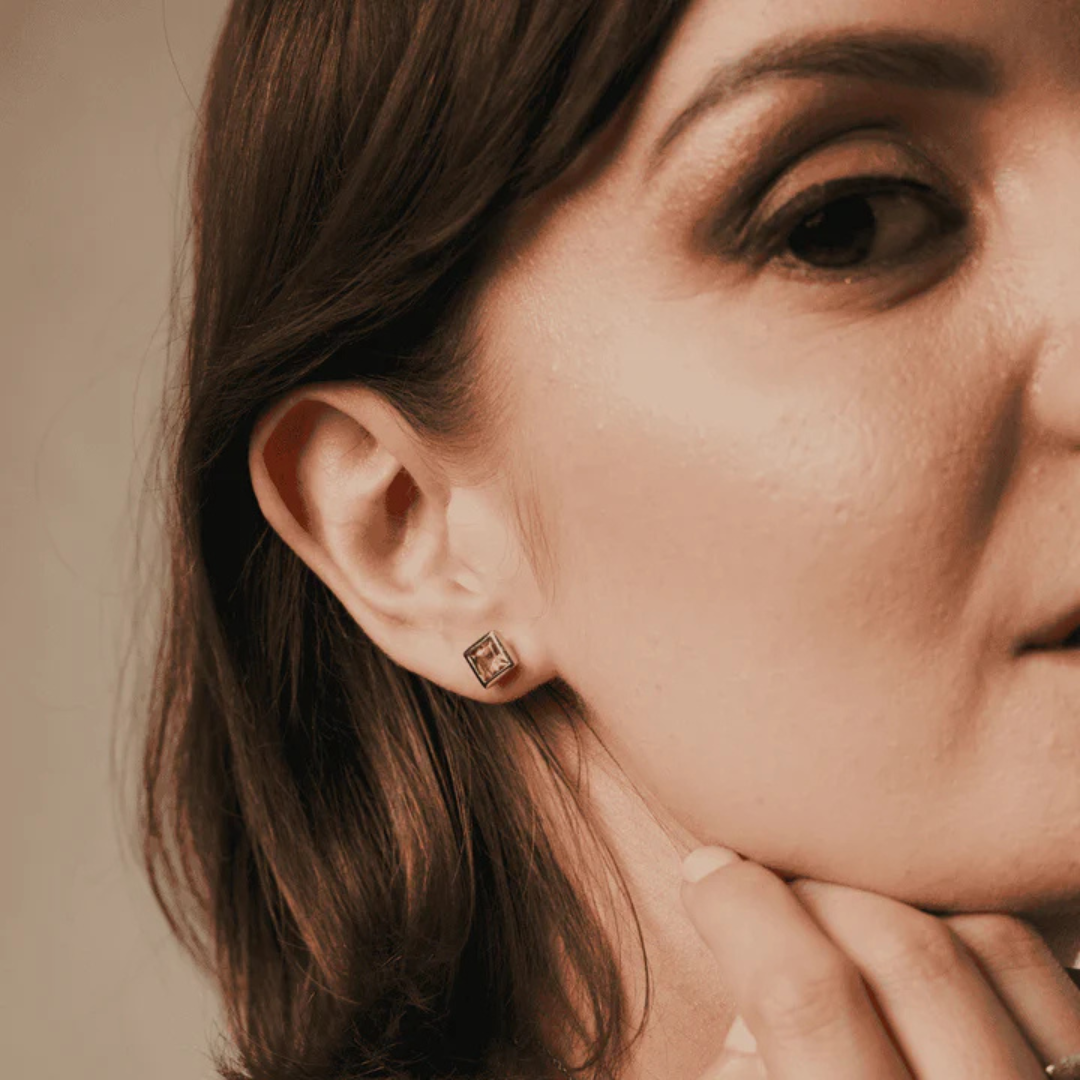 Citrine Studs