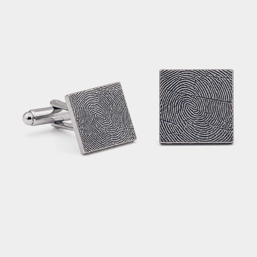Fingerprint Cufflinks