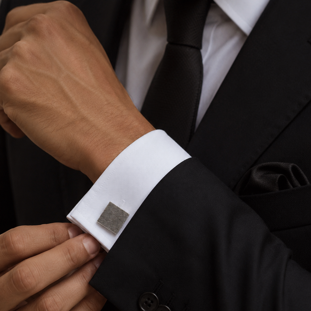 Fingerprint Cufflinks