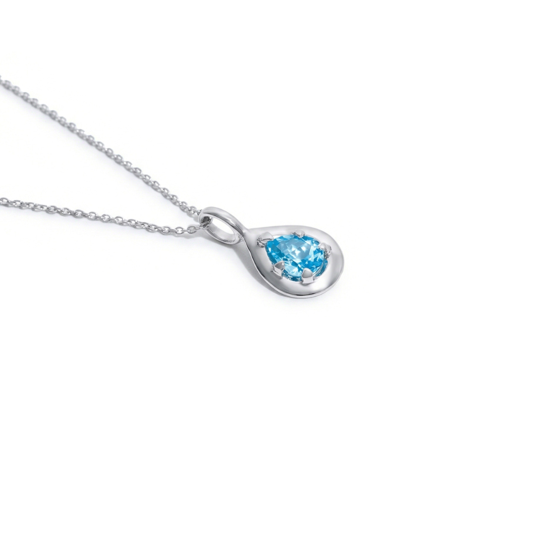 Rain Drop Topaz Necklace