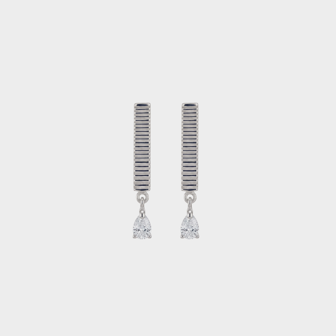 Tiva White Topaz Drops
