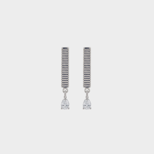 Tiva White Topaz Drops