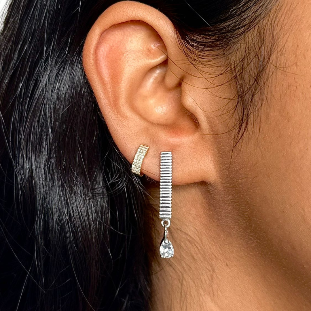 Tiva White Topaz Drops